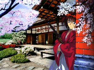 Картинка аниме rurouni kenshin