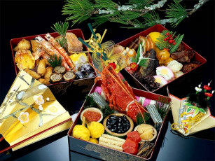 Картинка еда рыба морепродукты суши роллы