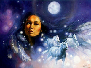 Картинка фэнтези девушки