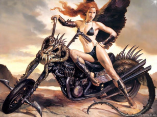 Картинка фэнтези девушки