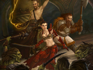 Картинка howard lyon фэнтези существа