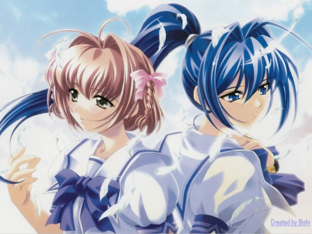 Обои картинки фото аниме, kimiga, nozomu, eien