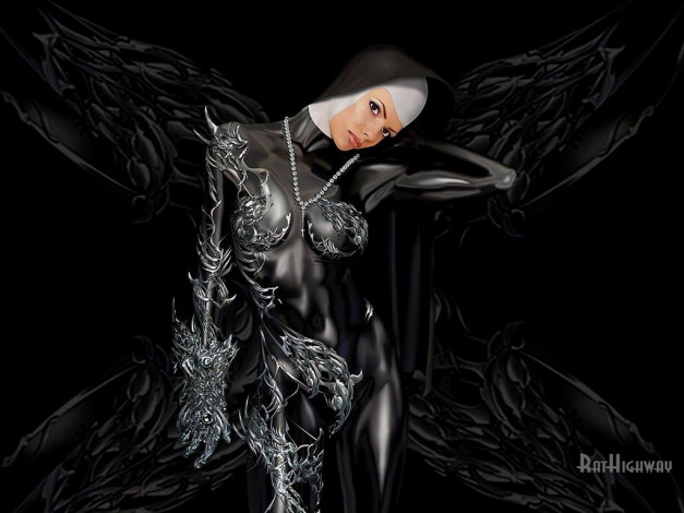 Обои картинки фото фэнтези, девушки