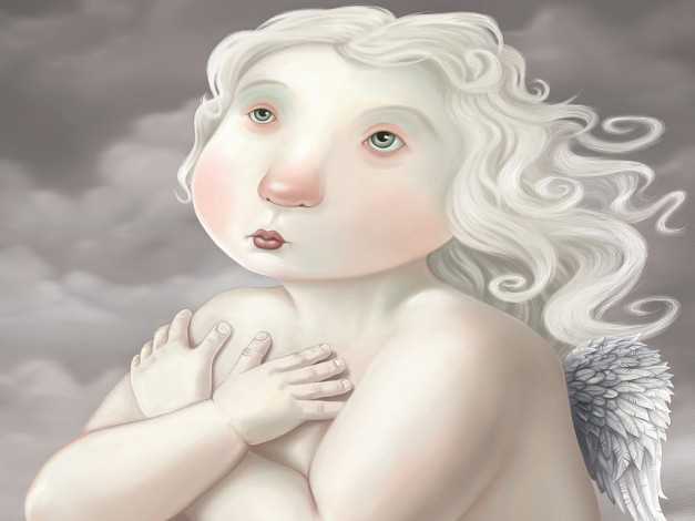 Обои картинки фото рисованные, люди