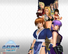 обоя dead, or, alive, online, видео, игры