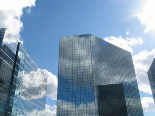 Картинка города здания дома