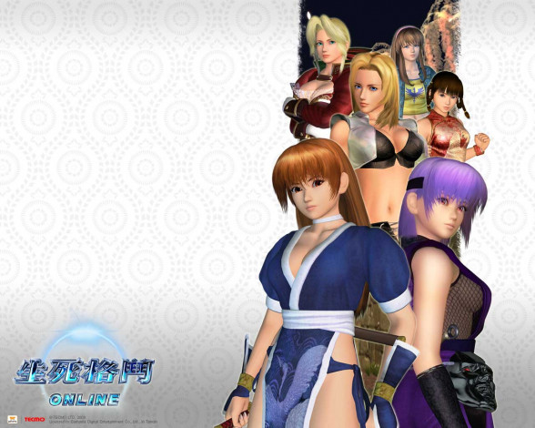 Обои картинки фото dead, or, alive, online, видео, игры