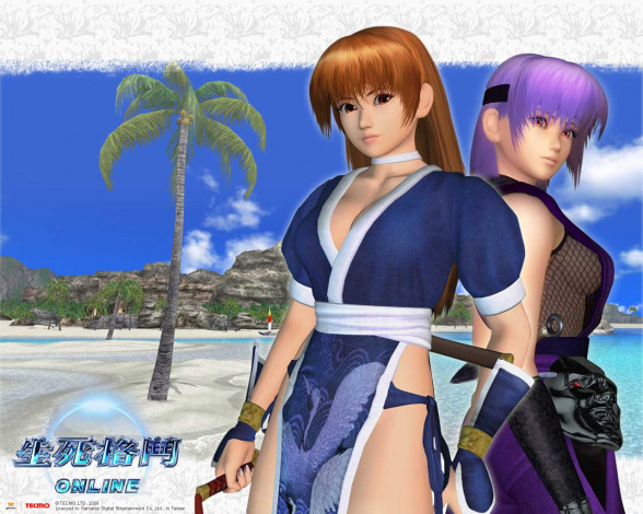 Обои картинки фото dead, or, alive, online, видео, игры