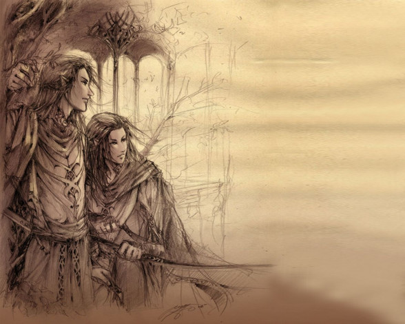 Обои картинки фото фэнтези, эльфы