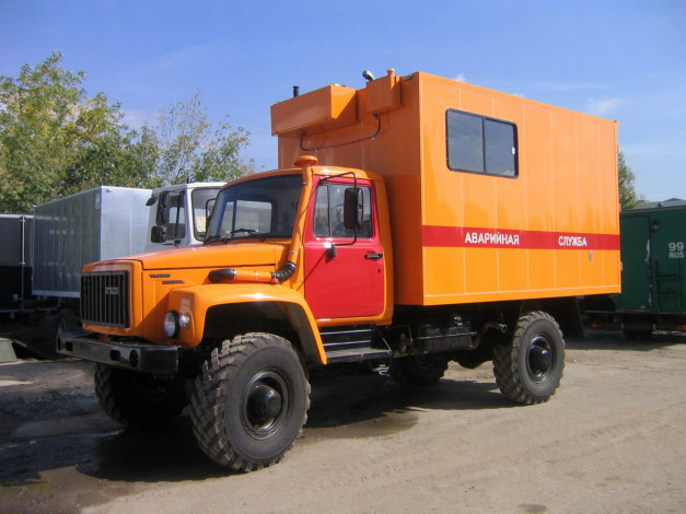 Обои картинки фото автомобили, газ, грузовики