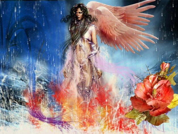 Обои картинки фото фэнтези, ангелы