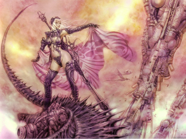 Обои картинки фото фэнтези, девушки