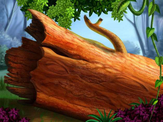 Обои картинки фото рисованные, природа