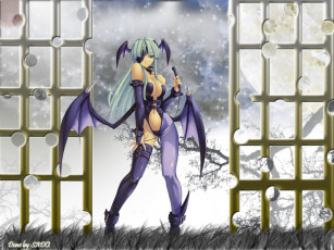 Картинка dark stalkers аниме night warriors