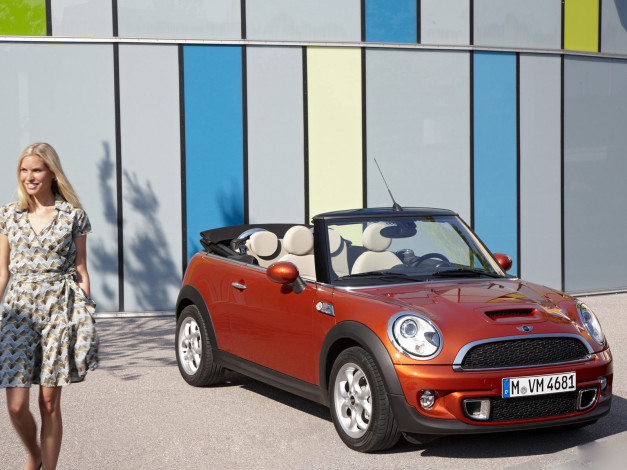 Обои картинки фото автомобили, mini