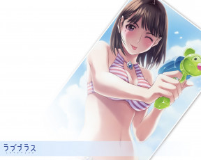 Картинка аниме loveplus девушка