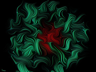 Картинка 3д графика fractal фракталы фрактал