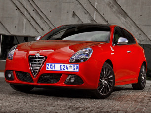 Картинка alfa romeo giulietta quadrifoglio verde автомобили