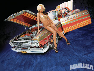 Картинка автомобили авто девушками lliana garcia impala chevrolet