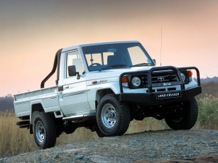 Картинка toyota land cruiser pickup автомобили