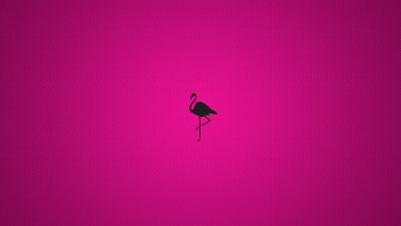 Картинка векторная графика фламинго