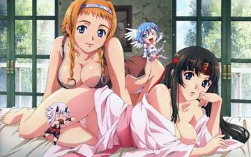 Картинка аниме queen`s blade куклы девушки