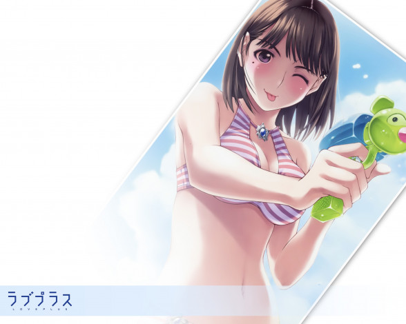 Обои картинки фото аниме, loveplus, девушка