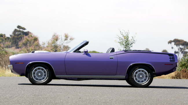 Обои картинки фото plymouth, cuda, автомобили, подразделение, chrysler, легковые, сша