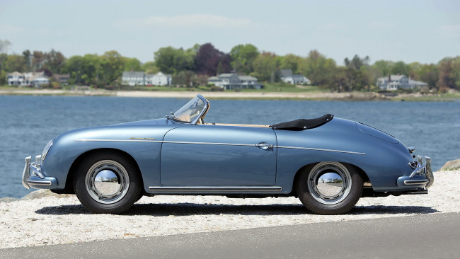 Обои картинки фото porsche, 356, автомобили, германия, спортивные, dr, ing, h, c, f, ag, элитные