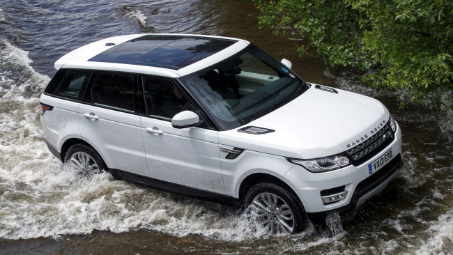 Обои картинки фото range, rover, sport, автомобили, полноразмерный, внедорожник, класс, люкс, великобритания