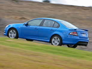 Картинка автомобили ford falcon синий fg xr6