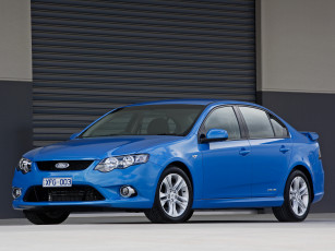 обоя автомобили, ford, falcon, синий, fg, xr6