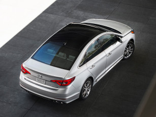 Картинка автомобили hyundai 2015г sonata sport us-spec lf светлый