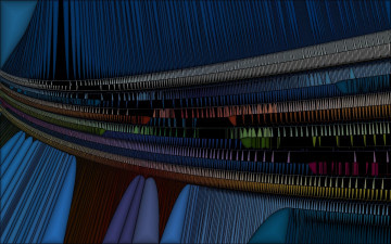 Картинка 3д+графика фракталы+ fractal узор