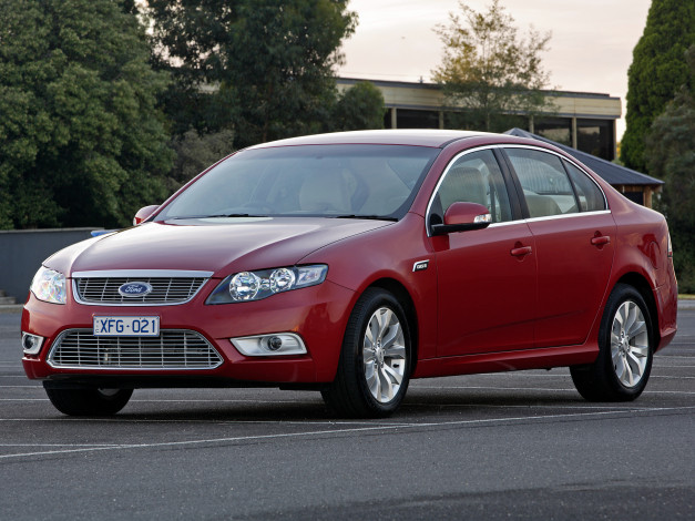 Обои картинки фото автомобили, ford, falcon, красный, fg, g6e