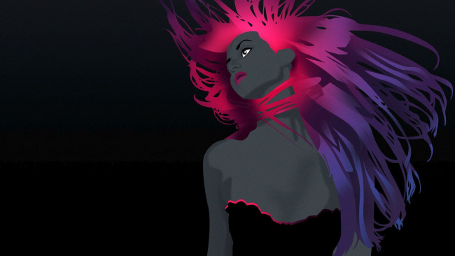 Обои картинки фото векторная графика, девушки, девушка