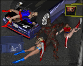 Картинка lordsnot 3д+графика фантазия+ fantasy существо девушки