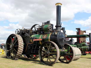 Картинка техника тракторы трактор паровой