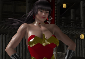 обоя 3д графика, люди , people, фон, девушка, взгляд