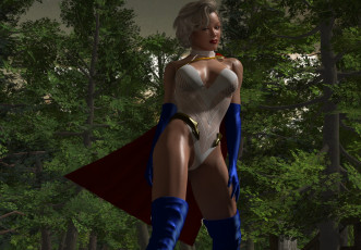 обоя 3д графика, люди , people, взгляд, девушка, фон