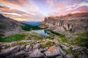 Картинка природа реки озера плато скалы озеро