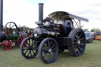 Картинка техника тракторы трактор паровой