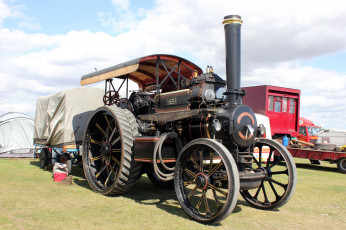 Картинка техника тракторы трактор паровой