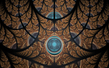 Картинка 3д+графика фракталы+ fractal фон цвета узор