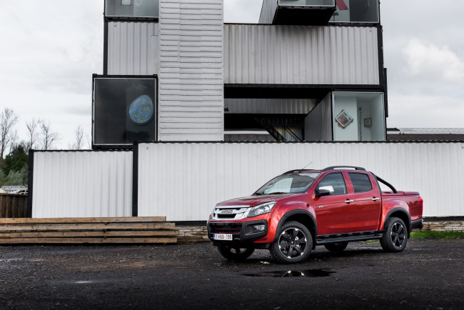 Обои картинки фото автомобили, isuzu, d-max, 2015г, katana