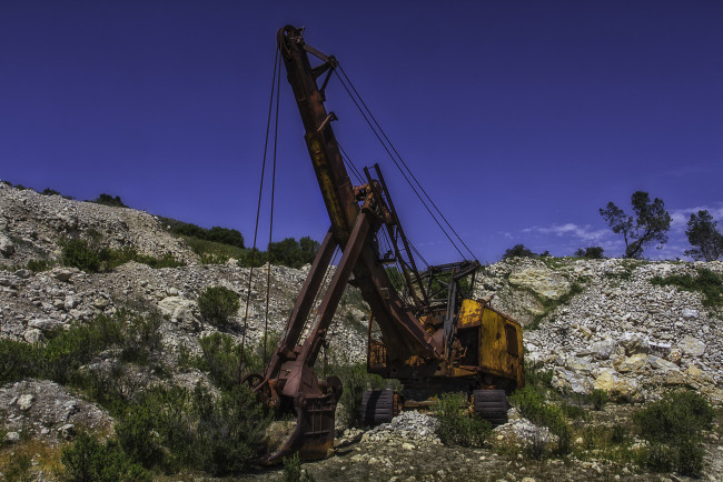 Обои картинки фото техника, экскаваторы, экскаватор