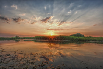 Картинка природа восходы закаты рассвет