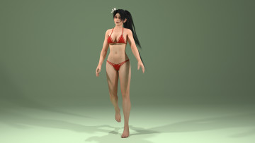 Картинка 3д+графика аниме+ anime фон взгляд девушка