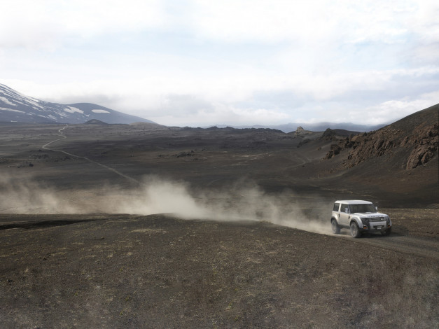 Обои картинки фото land-rover dc100 concept 2011, автомобили, land-rover, dc100, concept, crossover, внедорожник, 2011