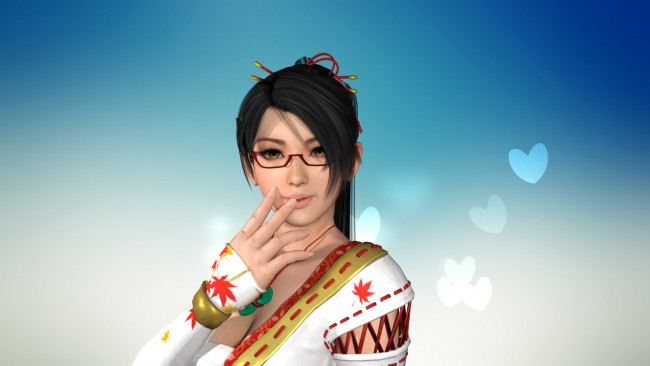 Обои картинки фото 3д графика, портрет , portraits, девушка, фон, взгляд